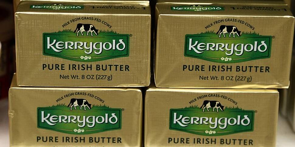 Farming: Sales of Irish butter...