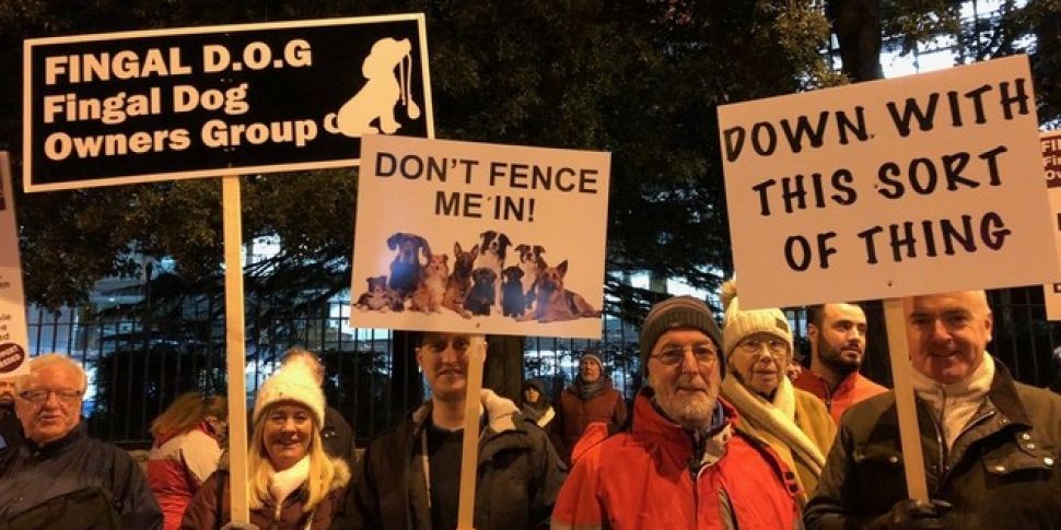 Fingal Dog Owners Protest Agai...