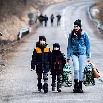 Irish charity says Ukrainians...
