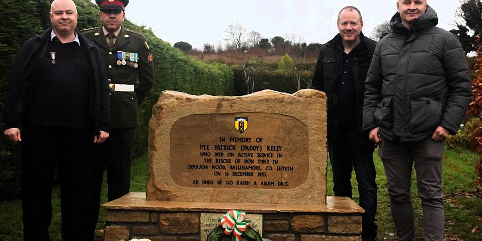 Memorial unveiled for two Iris...