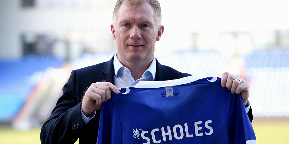 Paul Scholes finally unveiled...