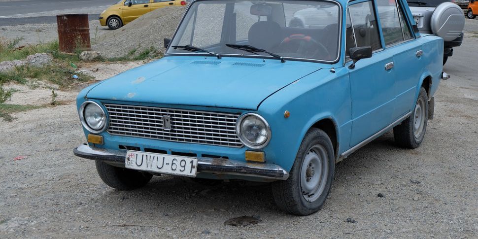 Russian teen who refitted car...