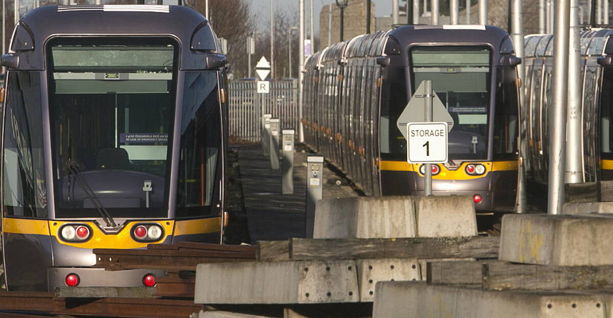 Woman dies after being struck by Luas tram in Dublin | Newstalk