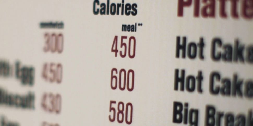 Calories will be on restaurant...