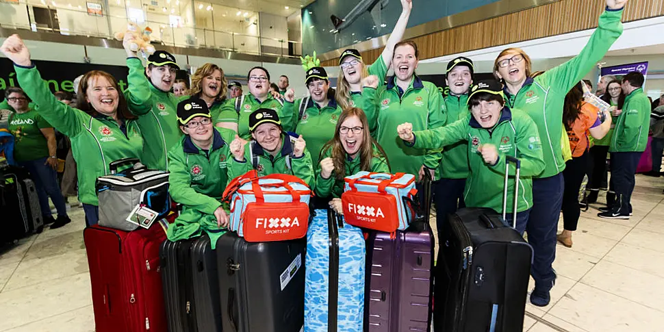 PICTURES: Team Ireland depart...