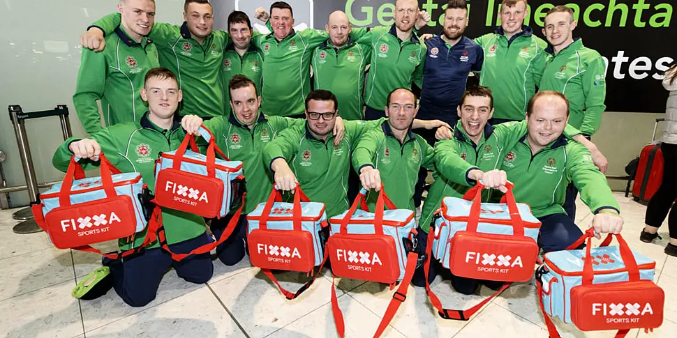 PICTURES: Team Ireland depart...