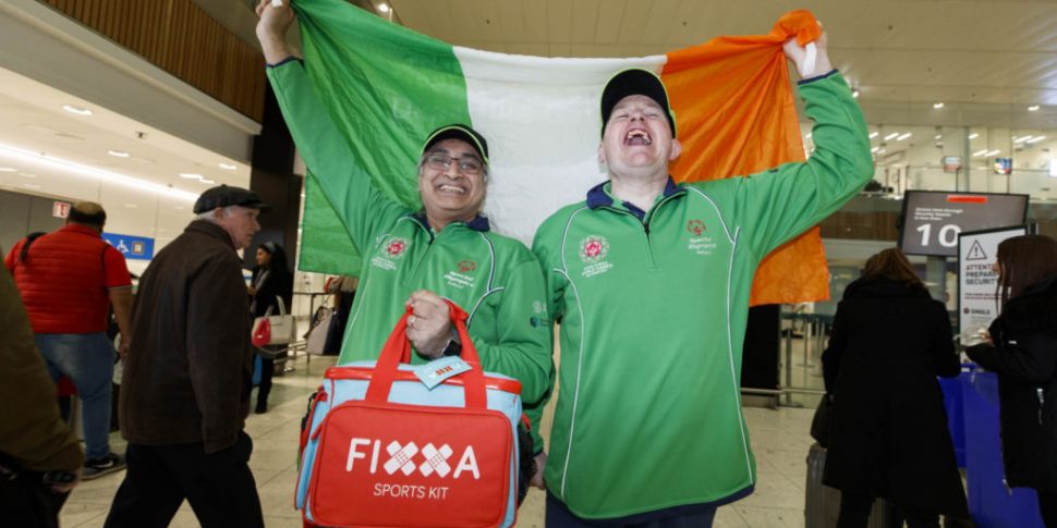 PICTURES: Team Ireland depart...