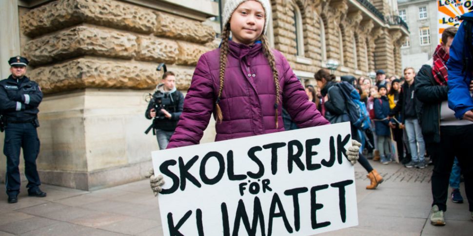 Teen climate activist Greta Th...