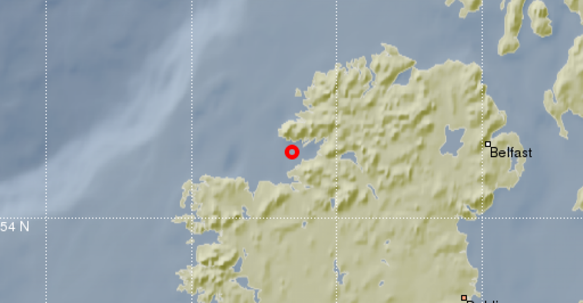 Small 2.4 Magnitude Earthquake Recorded In Co Donegal | Newstalk