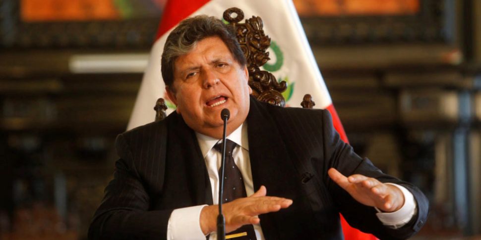 Former president of Peru Alan...