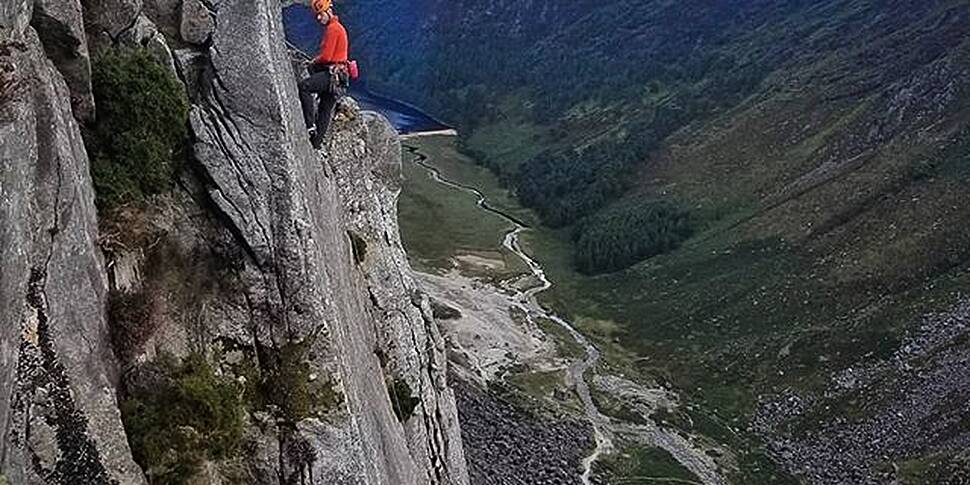 Rock climbing in Ireland