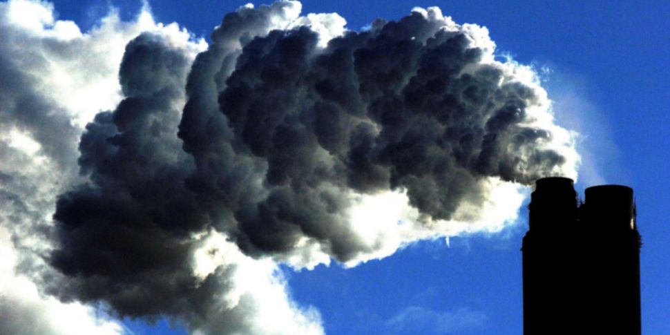 Atmospheric carbon dioxide hit...