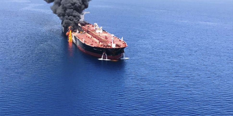 US blames Iran for oil tanker...