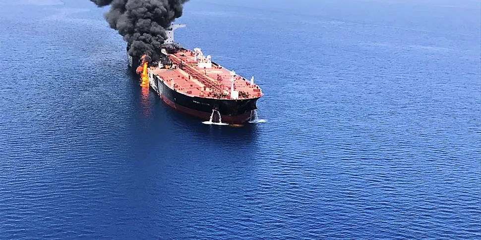 US blames Iran for oil tanker...
