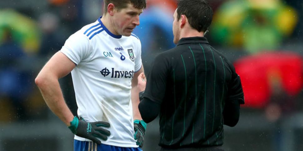 Monaghan star Darren Hughes ha...