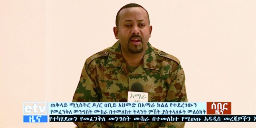The head of Ethiopia's army ha...