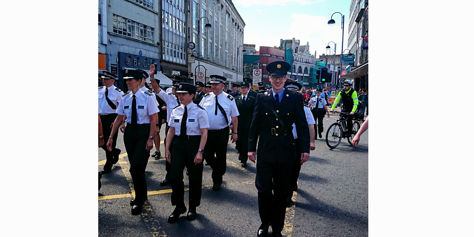 Pride with Garda Inspector Pau...