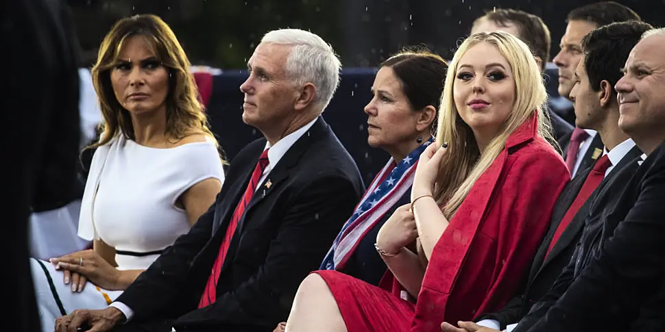PICTURES: Trump praises US mil...