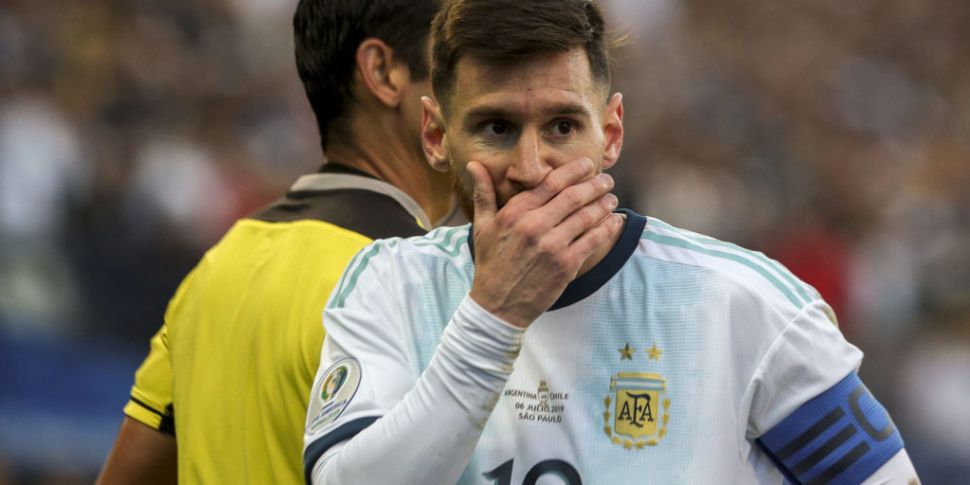 Lionel Messi hits out at "...