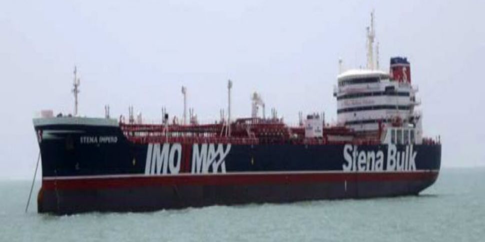Iran seized a British oil tank...