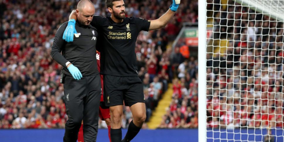 Liverpool hit by Alisson Becke...