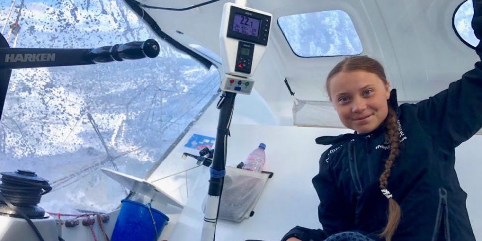 Greta Thunberg arrives in New...