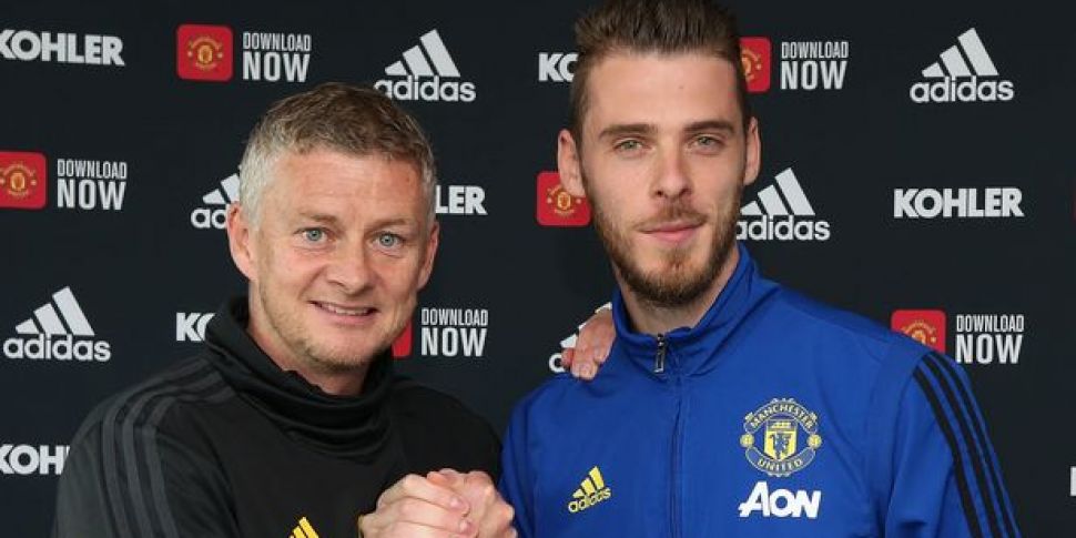 Solskjaer says De Gea "me...