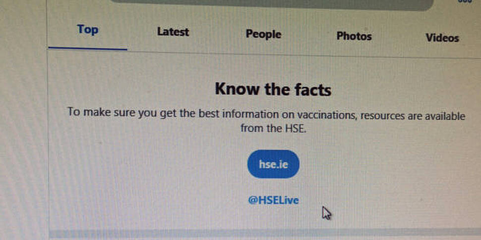 Twitter partners with HSE to c...