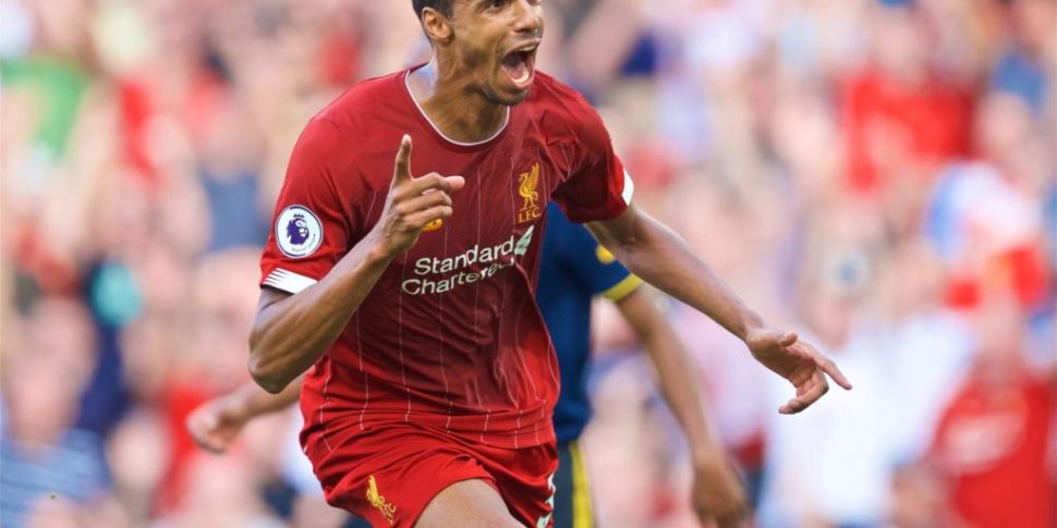 Joel Matip out for the rest of...