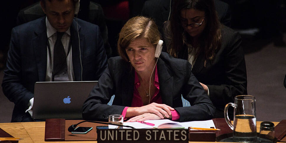 Former US ambassador to the UN...
