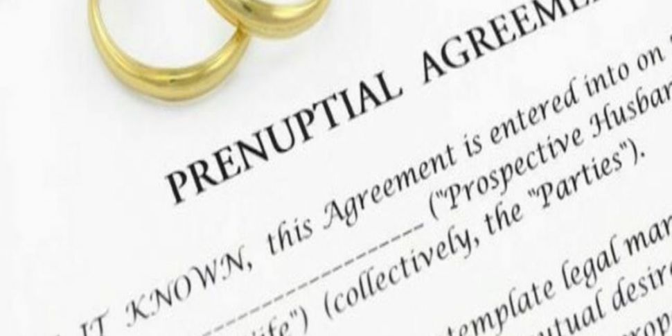 Prenups - Are they a form of p...