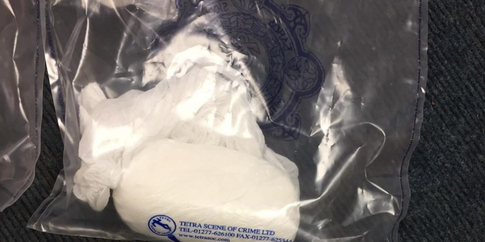 Cocaine worth €100,000 seized...