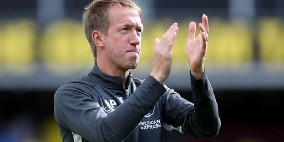 Brighton manager Graham Potter...