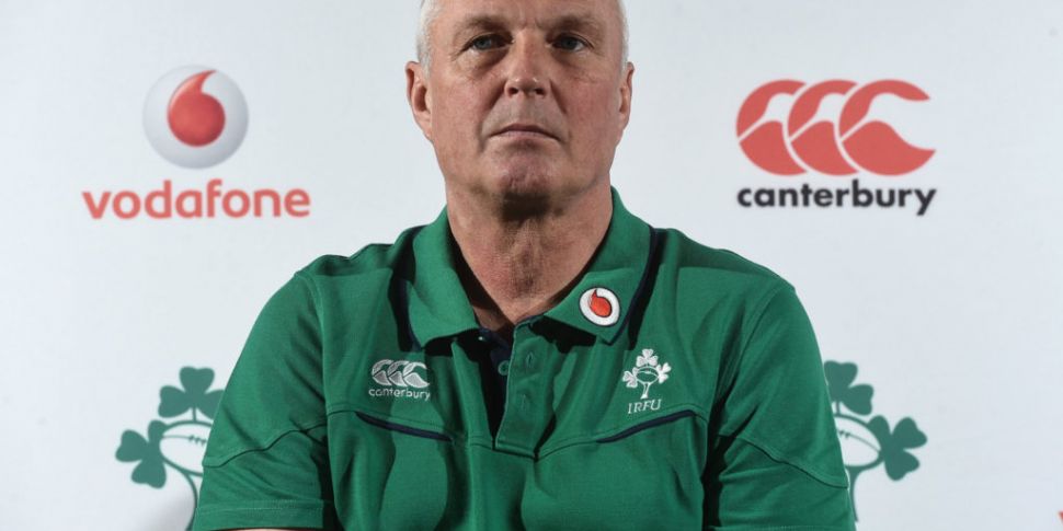 Ireland men's team manager Pau...
