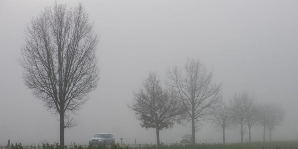 Fog warning issued for entire...