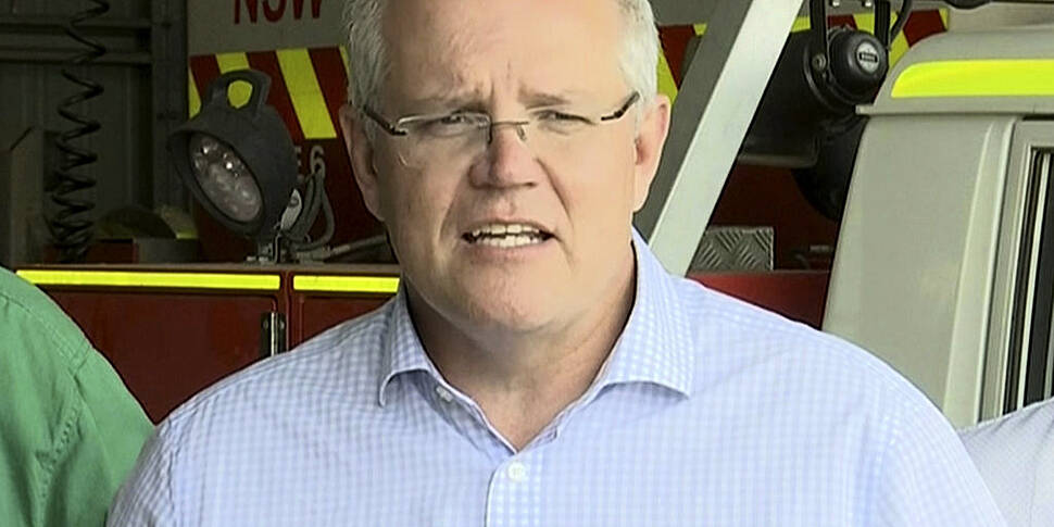 Australian PM Scott Morrison h...