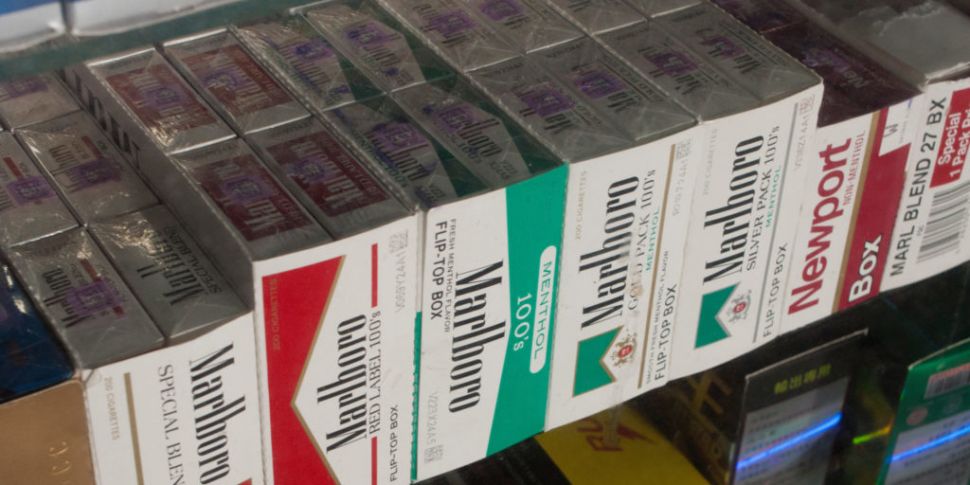 Sale of menthol cigarettes ban...