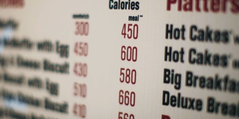 Should calorie information be...