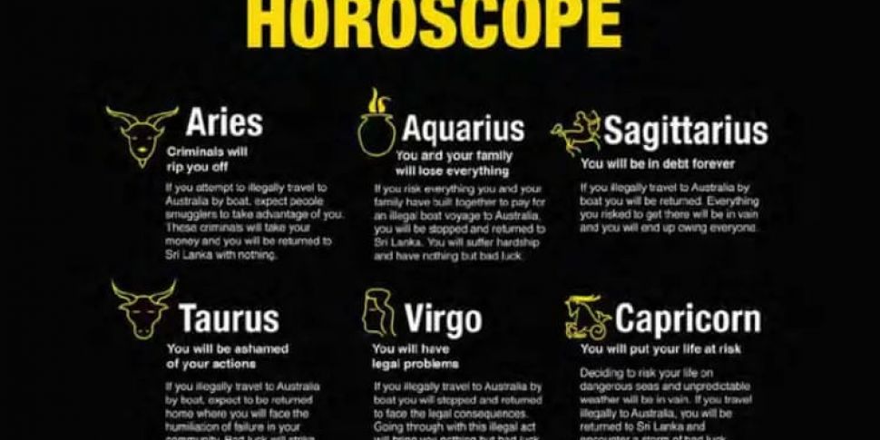 Fake Australian horoscopes dis...