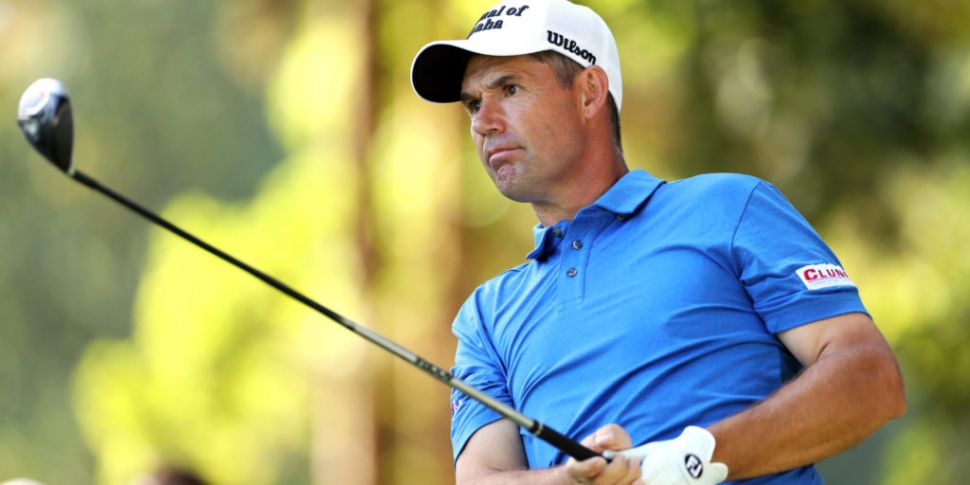 Padraig Harrington four shots...