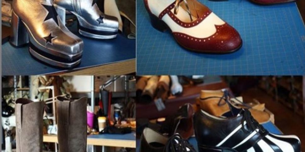 Shoes hand-crafted for the Sil...