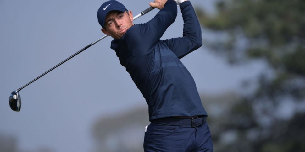 Rory McIlroy two shots off the...