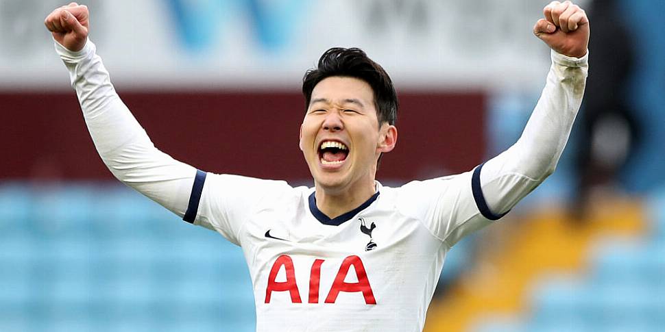 Tottenham striker Son Heung-mi...