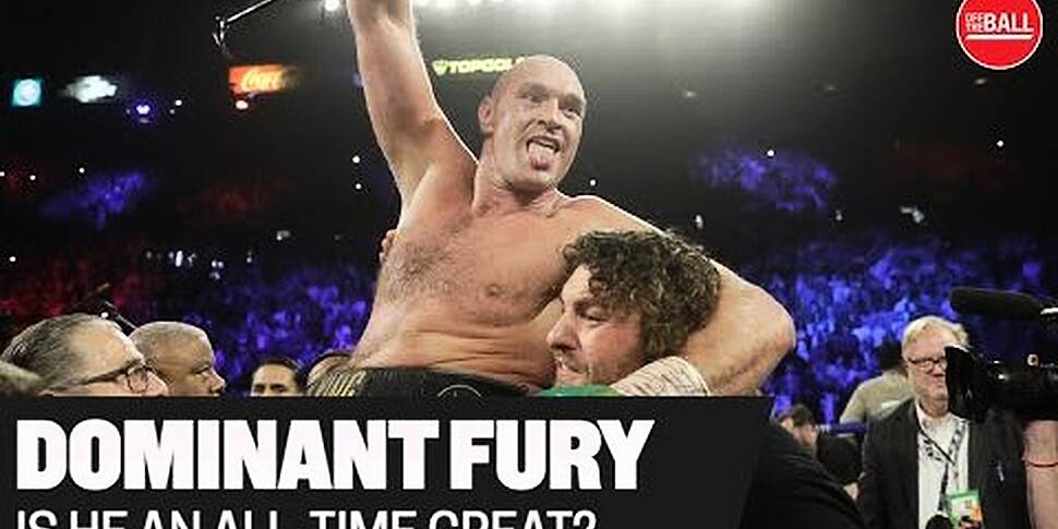 'Tyson Fury is in the all-time...