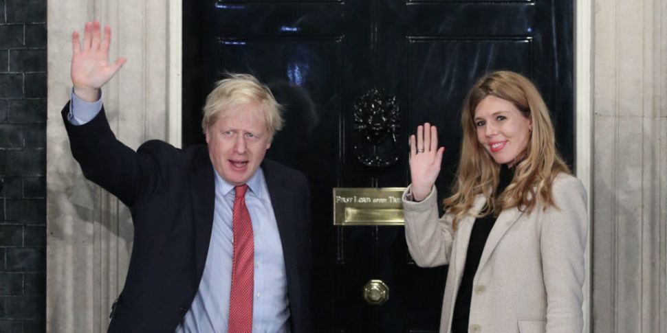 UK PM Boris Johnson and girlfr...