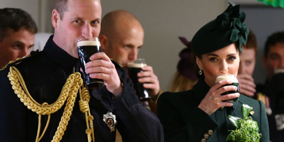 Kate, Wills and a pint of the...