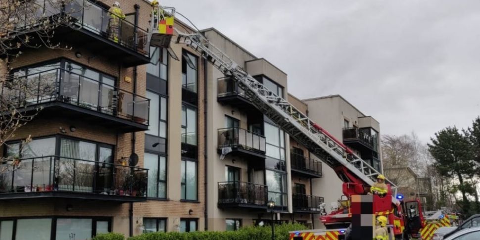 Eight people rescued from fire...