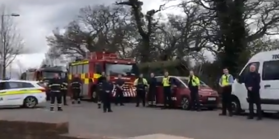 Watch: Cork emergency services...