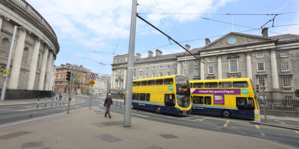 Dublin city centre social dist...