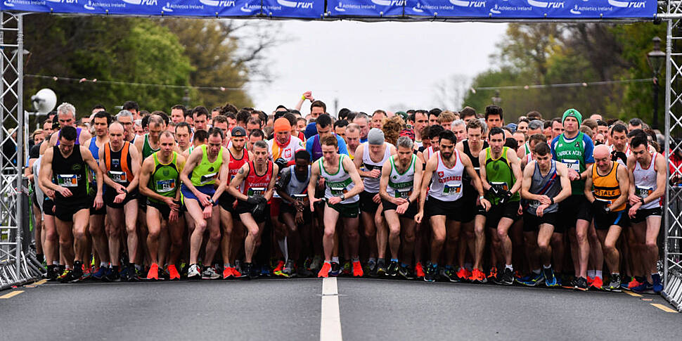 This year's Great Ireland Run...